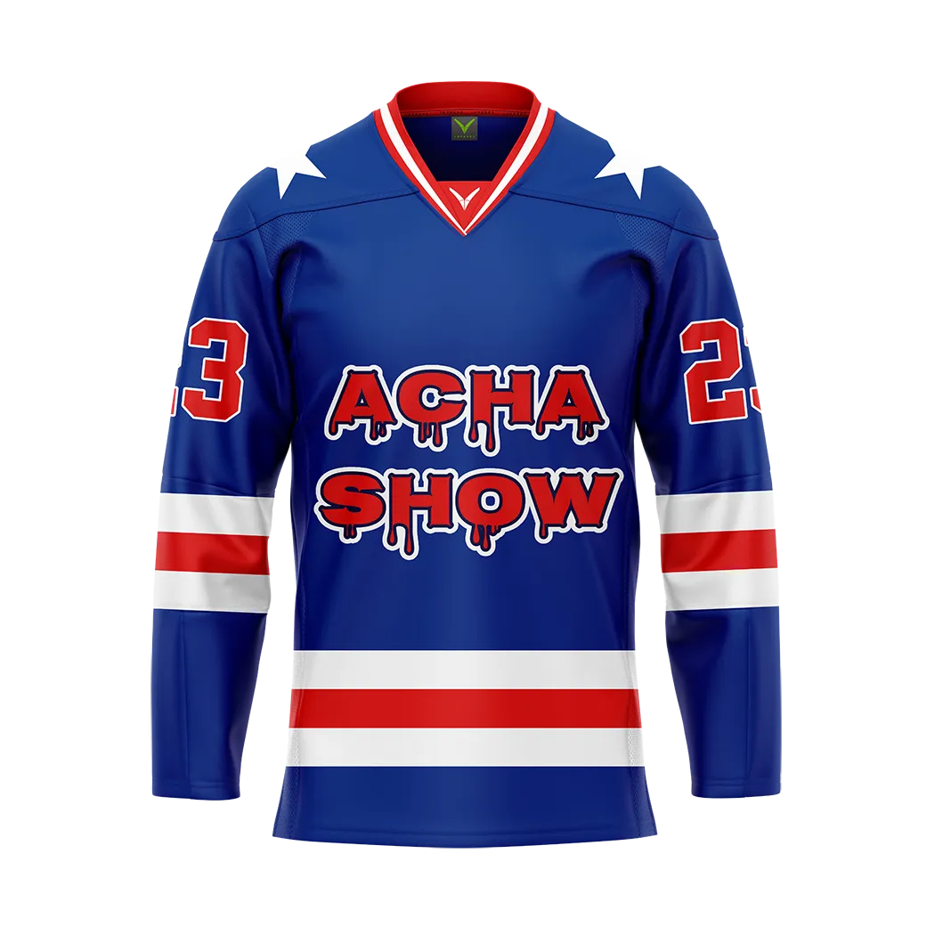 ACHA SHOW USA Themed Custom Sublimated Jersey