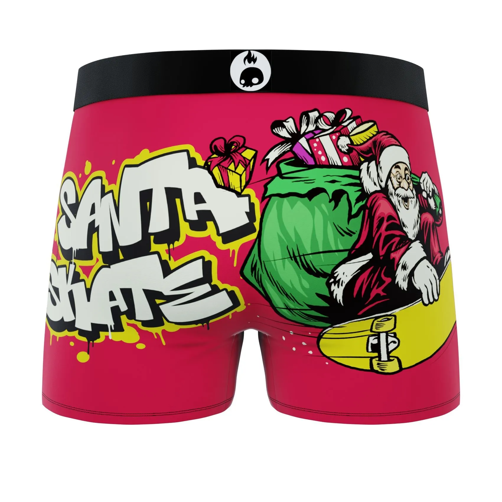 CRAZYBOXER Holidays Santa Men's Boxer Briefs (2 pack)