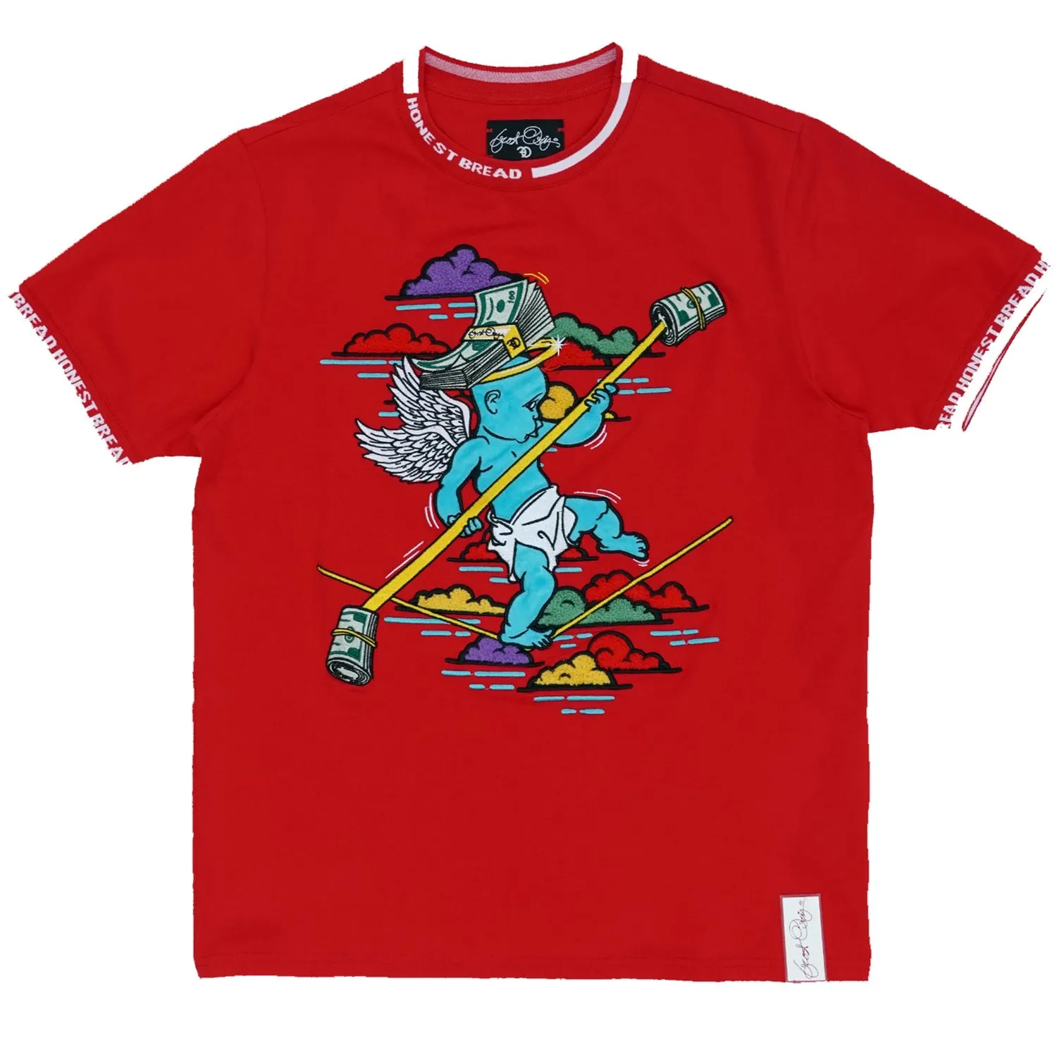 F123 Honest Bread Tee - Red