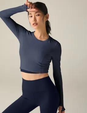 POWERBEYOND Lite Airshield Long Sleeve Cropped Top