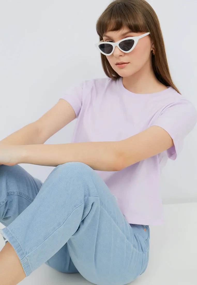 Short Sleeve Cropped T-shirt