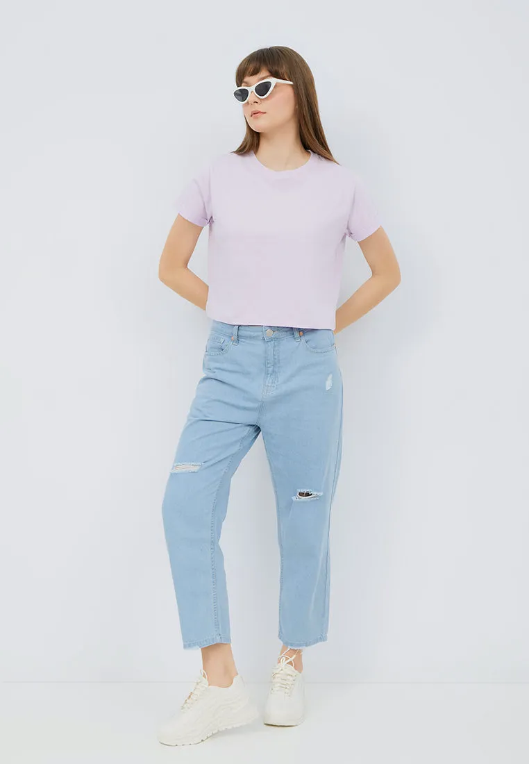 Short Sleeve Cropped T-shirt