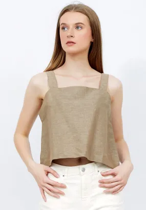 Sleeveless Crop Top