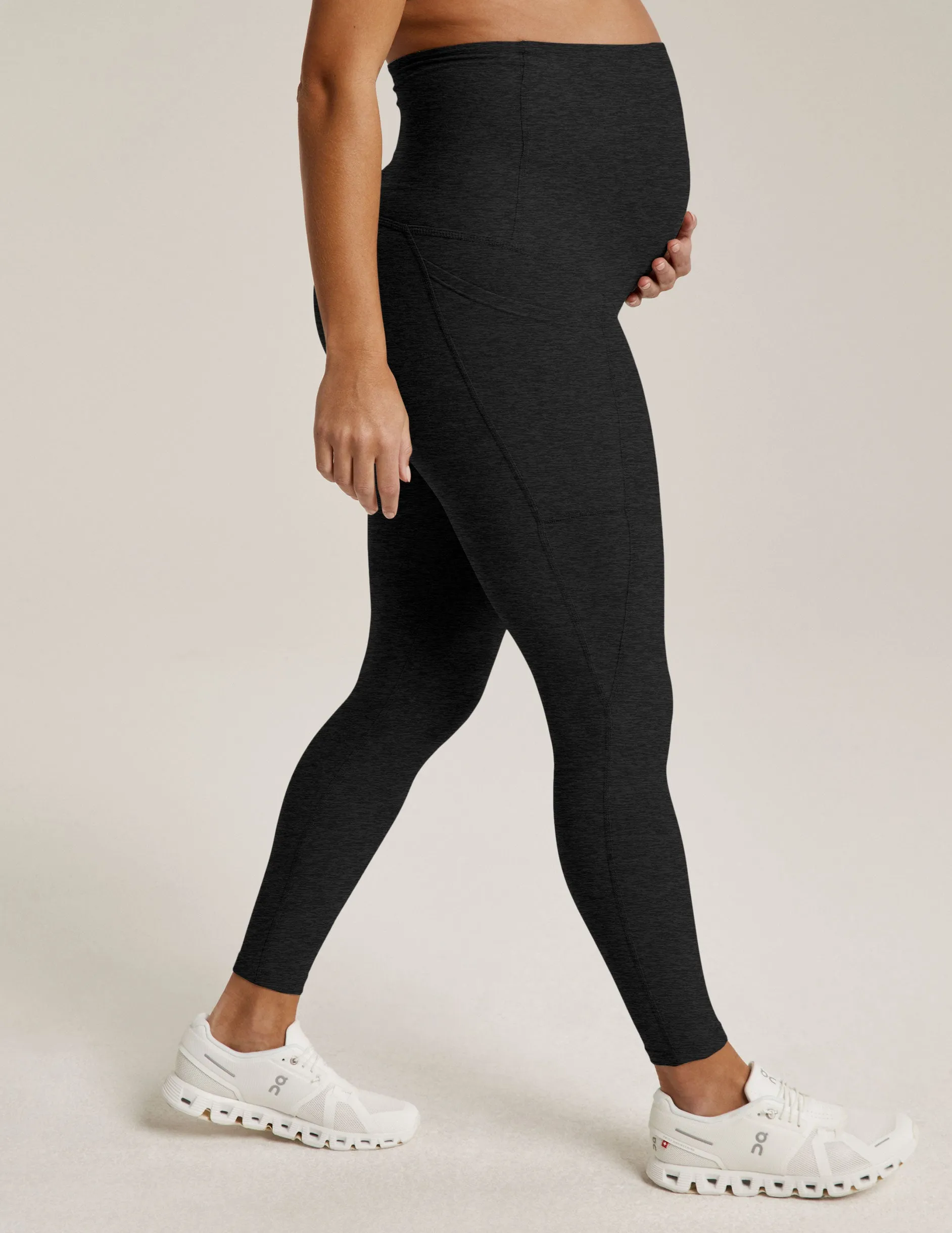 Spacedye Love the Bump Maternity Pocket Midi Legging